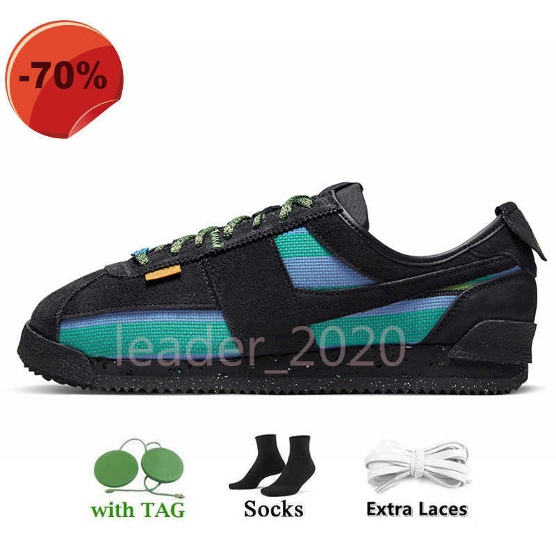 

Top Quality 2022 Fashion Casual Shoes Men Women Platform Og La x Cortez Sp Union Sneakers with Socks Lemon Frost Forrest Gump Black White, Item.24 black grey 36-45
