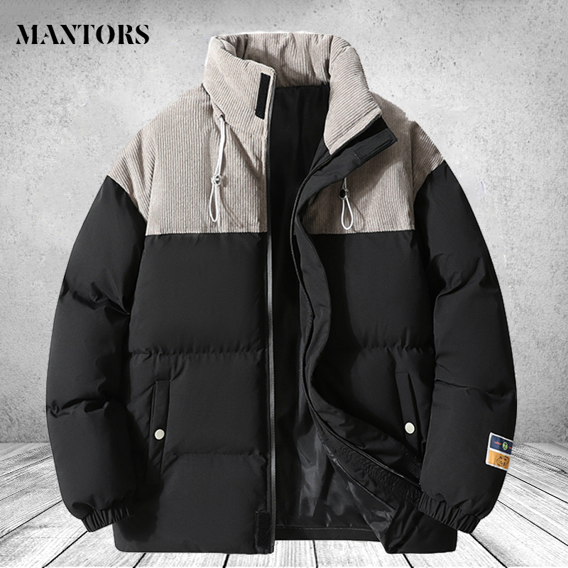 

Mens Jackets Men Coats Winter Clothing Outerwear Jackets Patchwork Bomber Jacket Mens Windbreaker Thick Warm Male Parkas Zipper Black 221205, Nnd519green