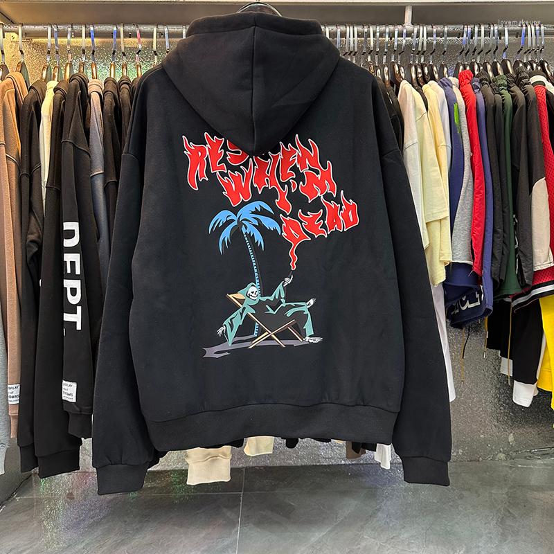 

Men' Hoodies Ghost Coconut Trapstar Flame Letter Printing Fleece Hooded Hoodie Men Women Winter Pullover