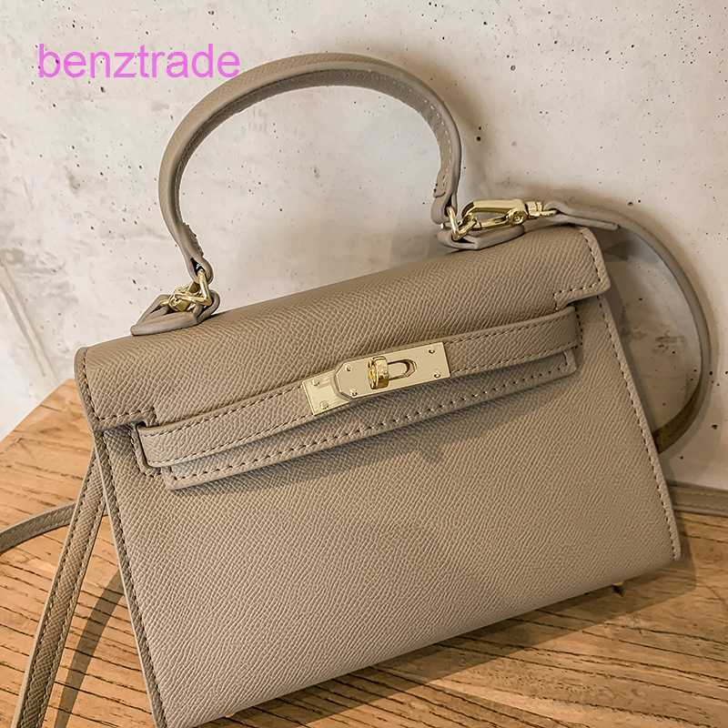 

Herme Kely bags for women online shop Bag 2022 New Fashion Lady Simple hand ins Internet Red Versatile messenger Women's ZEZ5, Black5