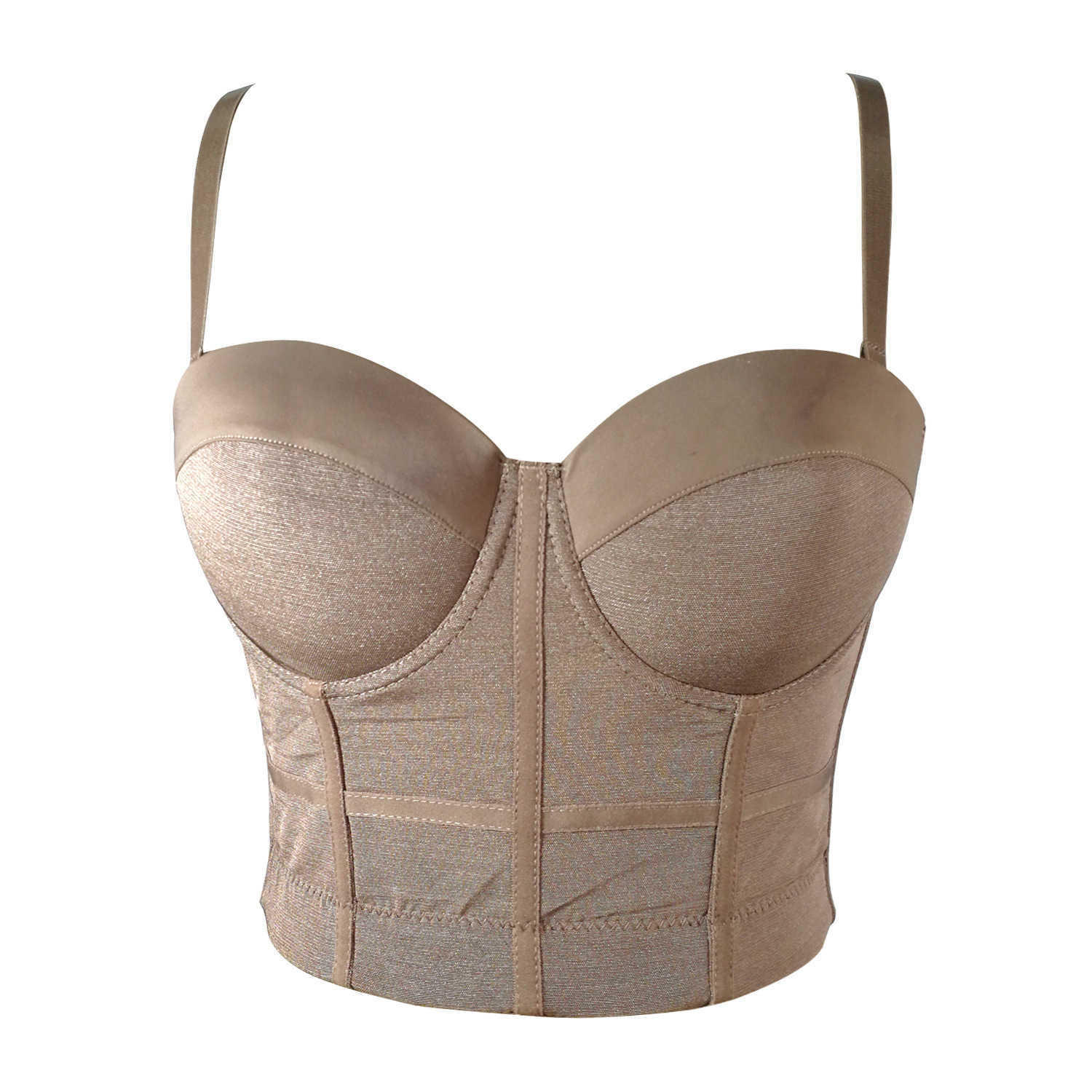 

Suspender vest no underwear wearing fishbone bra outside soft sister's first love department beautiful back and chest wrapped nightclub, White