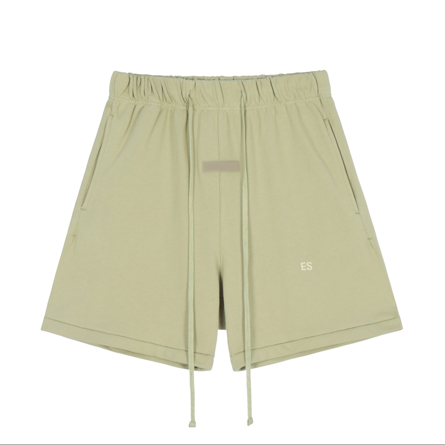 

mens shorts luxury designer brand Cotton Terry shorts ess classic European and American hip hop street style Black White Eu size -XL A7, 01