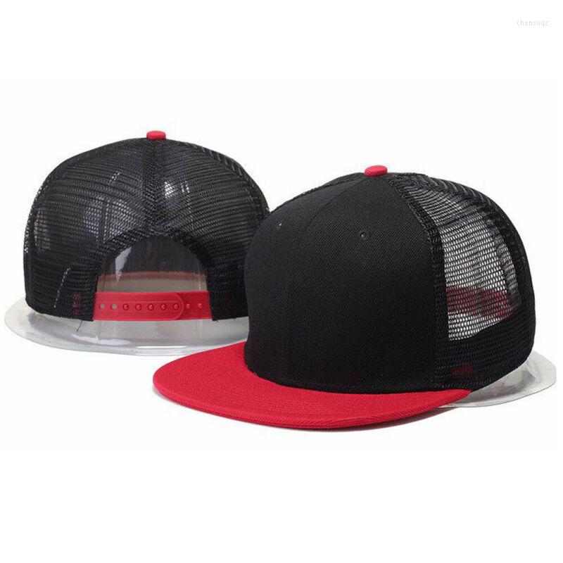 

Berets Summer Men Women Adjustable Baseball Cap Mesh Snapback Hat Hip-Hop Quick Dry Sun Visor