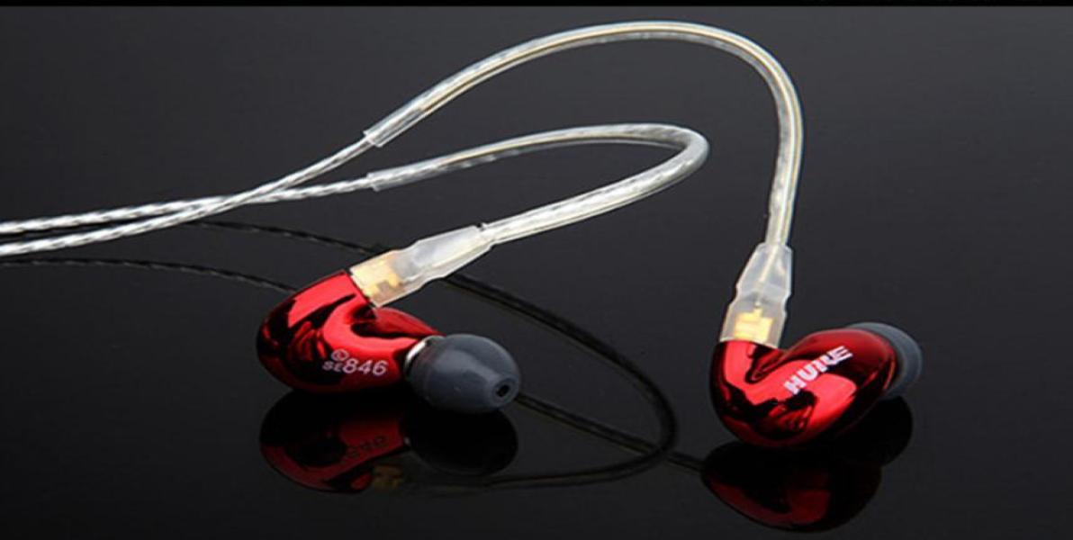 

SE846 in ear HIFI Earphones Noise Cancelling Headsets Hands Headphones DIY 6BA Drive Unit Moving Iron Headphone for iPhone 12 5540970, Copper