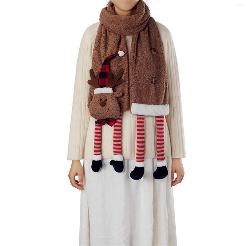 

Scarves Creative Christmas Gifts Scarf Decorations Warm Fleece
