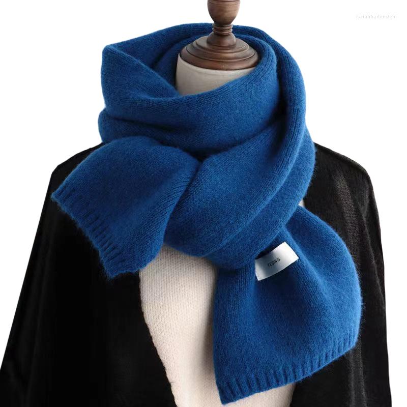 

Scarves Women Winter Wild Thick Warm Student Couple Scarf Korean Autumn Simple All-Match