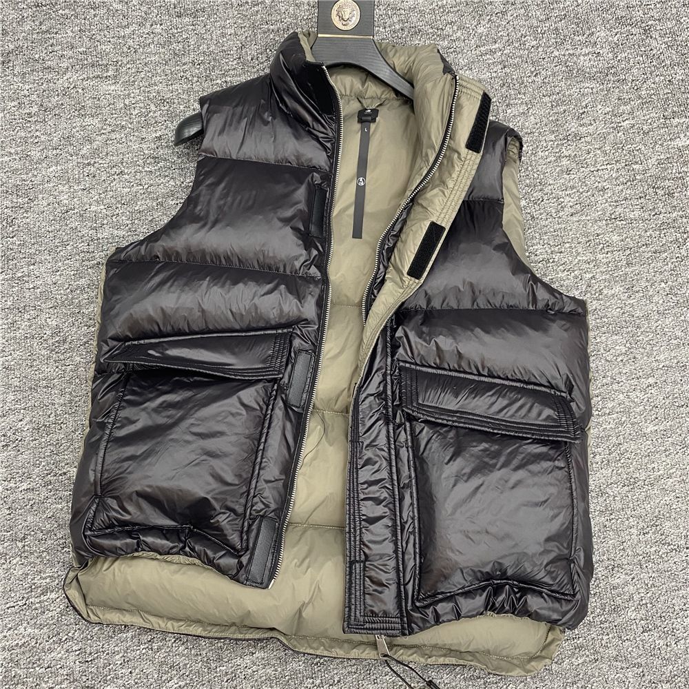 

Mens Down Parkas Highend Mens 90 Percent Gray Duck Down Vest Highquality Winter Warm Vests 221207, Beige