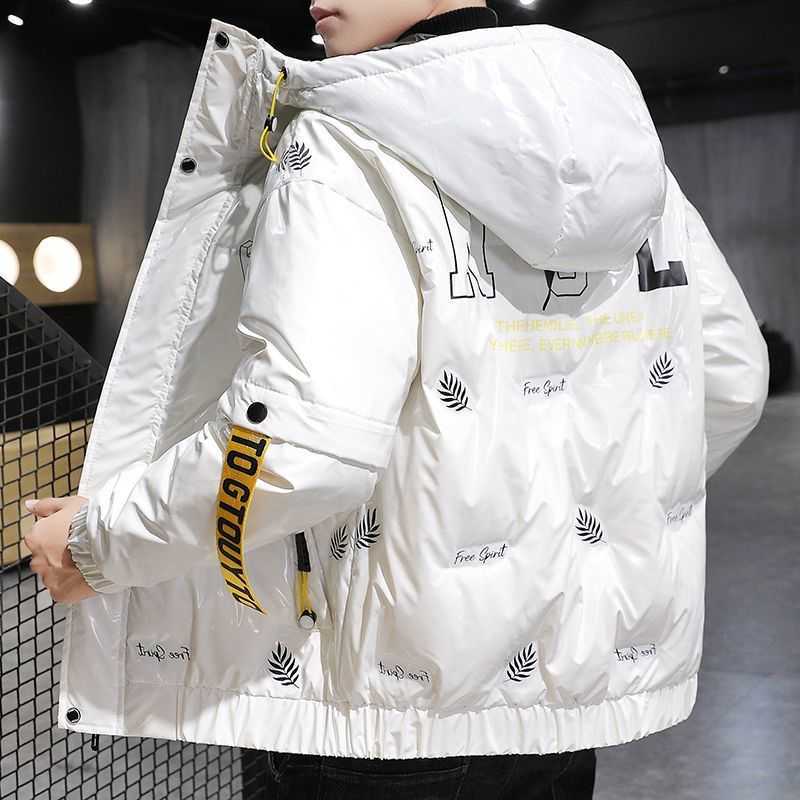 

Designer Men's Winter Youth Down Coat Loose Casual Hooded Jacket Women's Warm Hoodie
