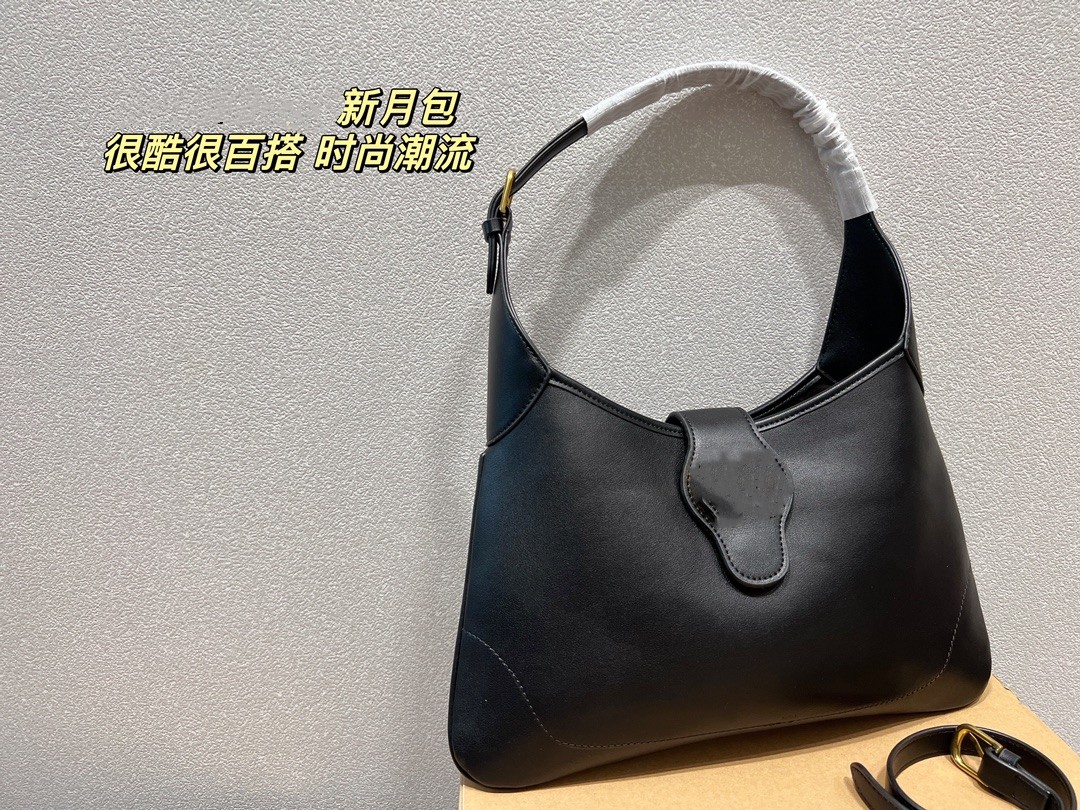 

2022 Designer's First Choice Classic Black Handheld Shoulder Bag Your beauty is embellished by me