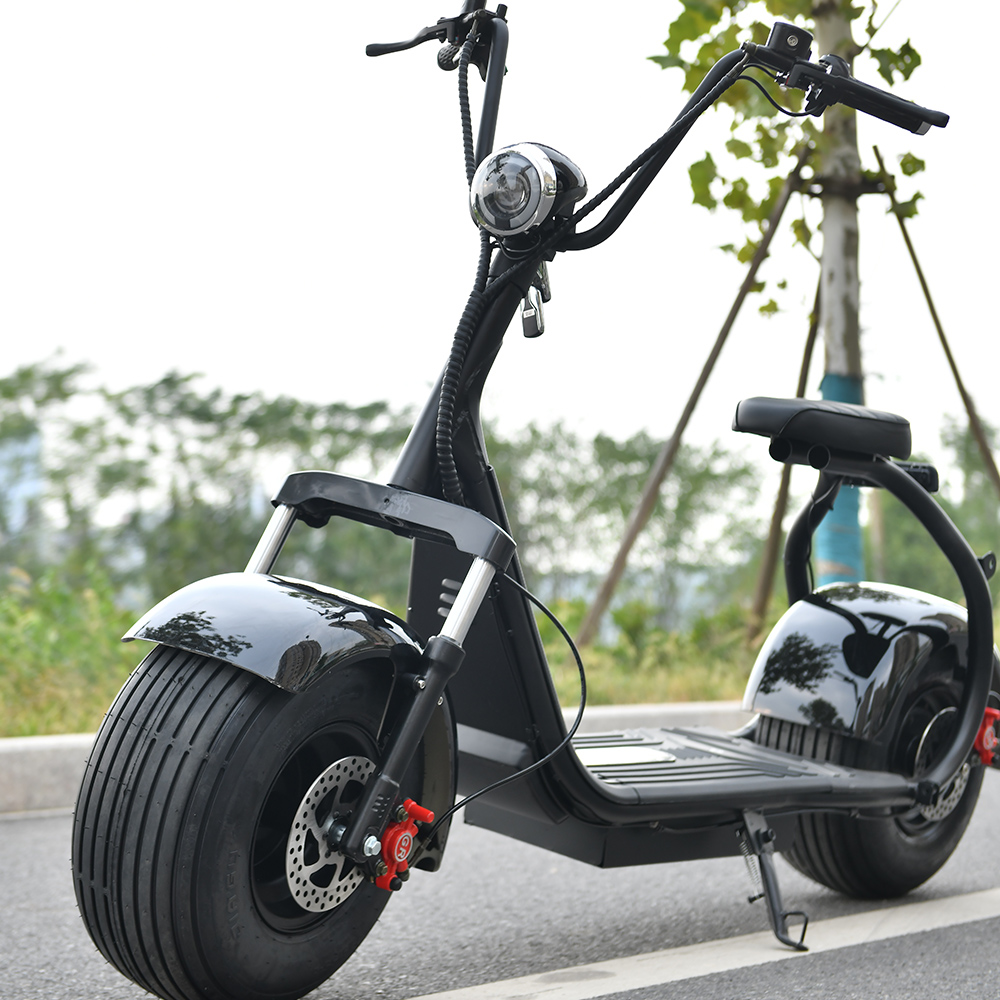 

3000W Electric Scooter Powerful Power 60V20AH Battery Max Speed 53KM/H Load 200KG Endurance 35-50KM2 Fat Wheel Electric Motorcycle US Warehouse, Eb-04 3000w60v20ah