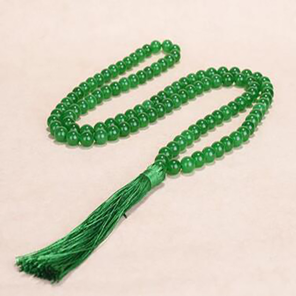 

108 agate Beads 8mm Tassel Bracelet Necklace Tibetan Buddhist Mala Buddha Charm Rosary Yoga For Women Men Jewelry