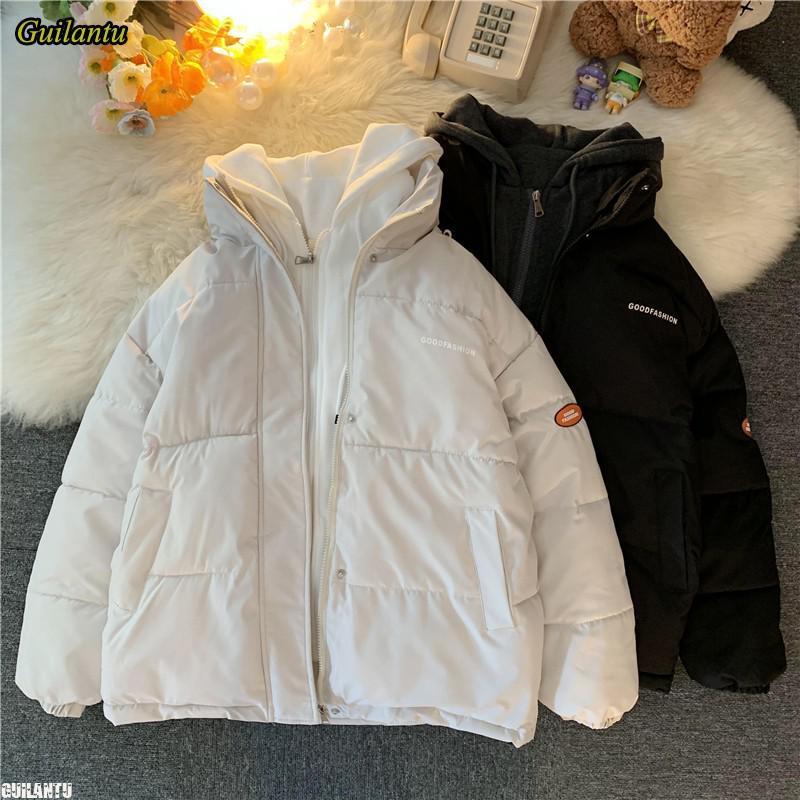 

Women s Down Parkas Winter Quilted Jacket Overcoat Thick Cotton Padded Coat Female Oversized Loose Oversize Coats Hooded Short 221206, Pink