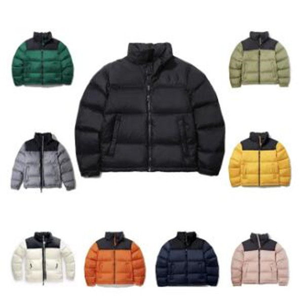 

Winter Mens Designer Down Cotton Parka Jacket womens Jackets Parka Coat Outdoor Windbreakers Couple Thick warm Coats, Black