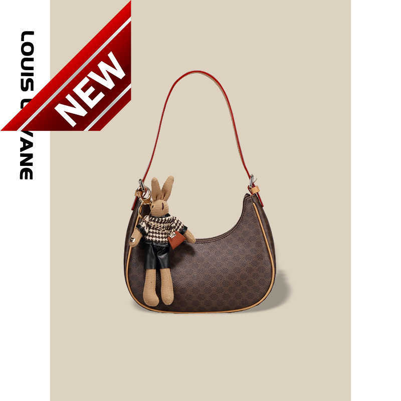 

Women's Designer Bags Lisa's Same Triumphal Arch Underarm Bag for Women Factory Direct Sales, Brown6