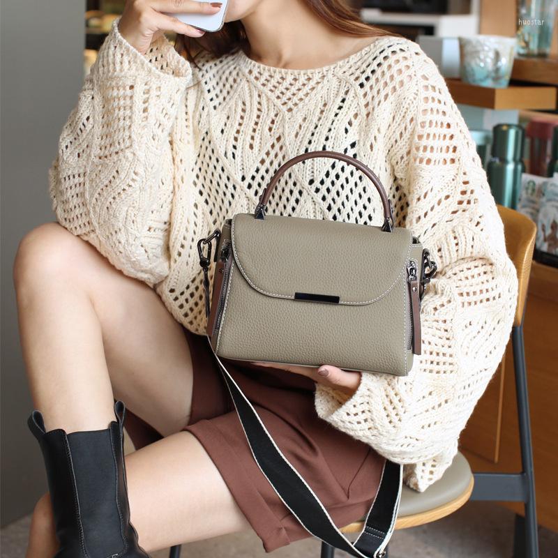 

Evening Bags High Quality Leather Women's 2023 Autumn And Winter Cowhide Fashionable Elegant Shoulder Bag, Black