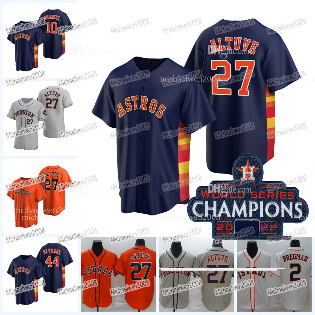 

Houston Alex Bregman Astro WS Champions Jersey Yuli Gurriel Jeremy Pena Yordan Alvarez Kyle Tucker Jose Altuve Jose Abreu Jose Altuve David Hensley Luis Garcia, Youth cool base