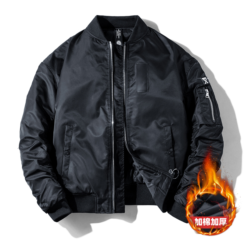 

Mens Jackets Mens Bomber Jackets Baseball Uniforms Large Size Loose Street Fashion Youth Jackets Windproof Mens Clothing Chaqueta Hombre 221205, Black
