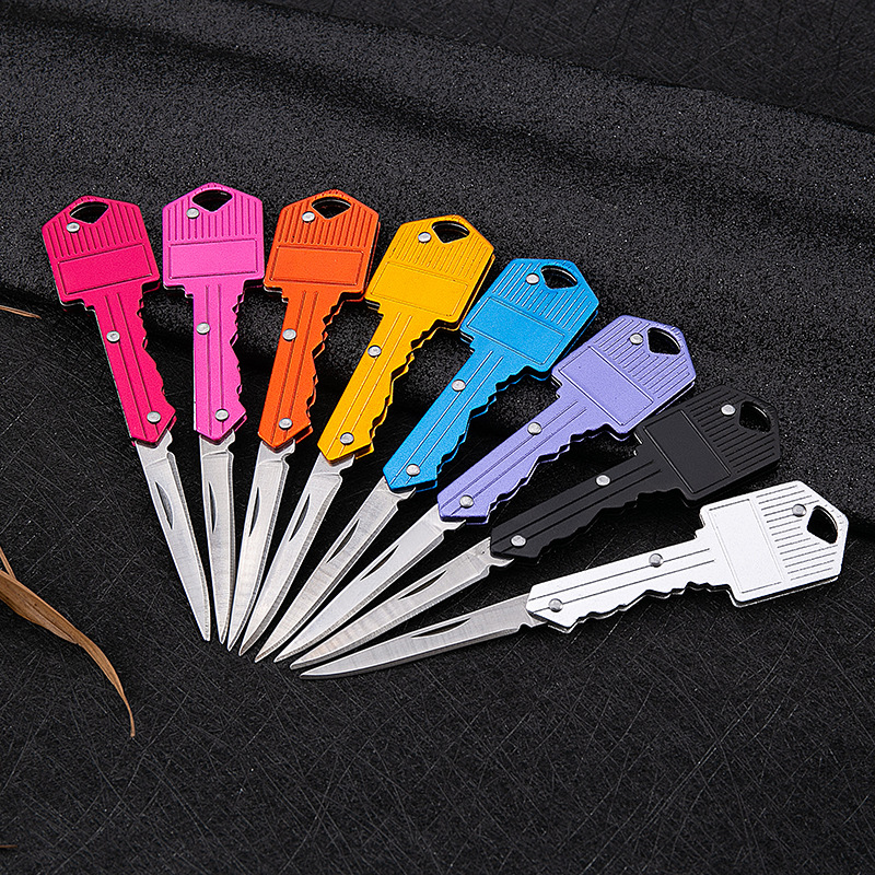 

safety keyring keychains designer mini pocket knives stainless folding knife key chain outdoor camping hunting tactical combat knifes survival tool wholesale