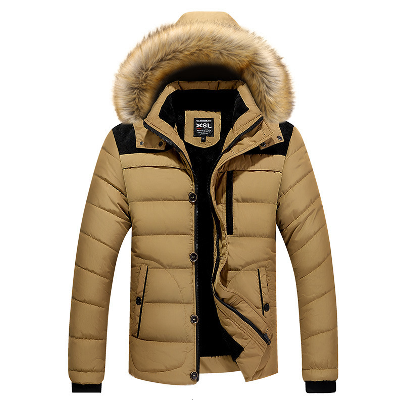 

Men s Down Parkas Winter Coat 20 Degree Streatwear Overcoat Arrival Warm Jacket Men Hooded Casual Slim Parka 221206, Wine red