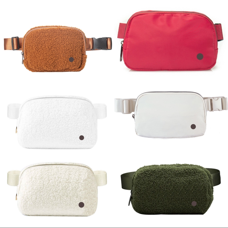 

Yoga fanny pack bumbag designer wallet belt bag adjustable elastic gym men women plush sacoche zippy ladies nylon sports chest fashionable crossbody waist bags, Pls choose