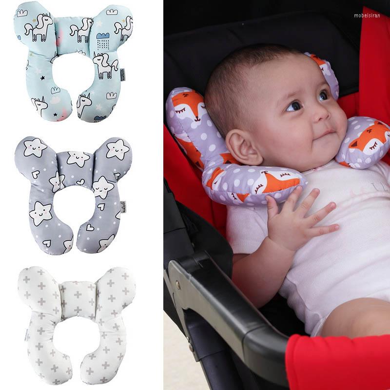 

Stroller Parts Cartoon Pillow Baby Travel U-shaped Born Stereotyped Accessories