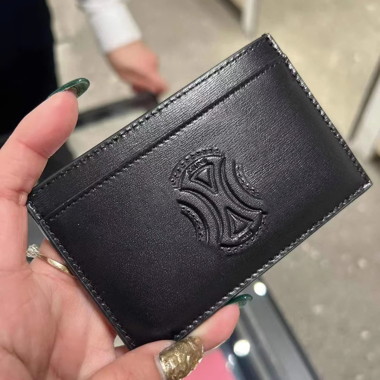 

Panchromatic Fashion classic Card Holder Coin Purses Key Wallets Genuine Leather Luxurys Designer luxury Womens Clutch Mens Purses Printed pattern Credit Mini bag, Carton