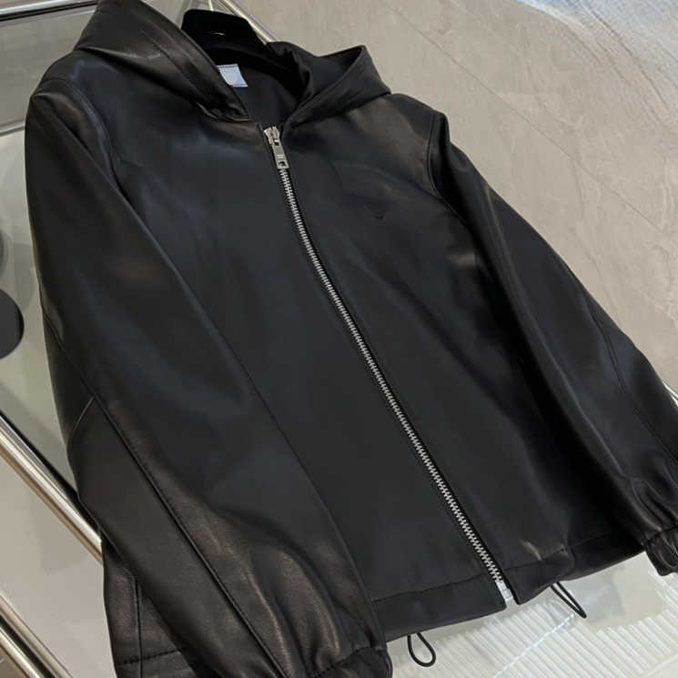 

Women' Leather Faux Leather 22 Autumn and Winter New Fashion Classic Small Triangle Cool Fashion Versatile, Black5