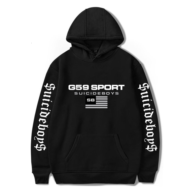 

Mens Hoodies Sweatshirts uicideboy G59 Sport Hoodie Unisex Long Sleeve Men Women Sweatshirt Harajuku Streetwear Youthful Rapper Hip Hop Clothes 221206, Red