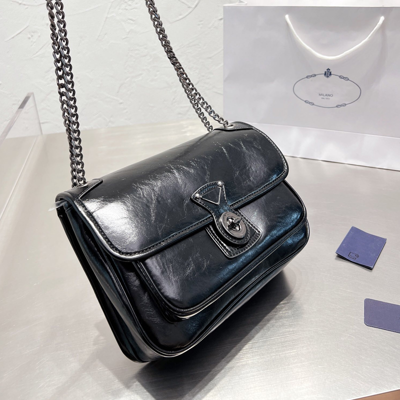 

Luxury Real Authentic Shoulder Bags Quality Designer LOULOU Bag Large Chains Crossbody Clutch Bags Purses Genuine Calfskin Leather Trendy Style, Pink