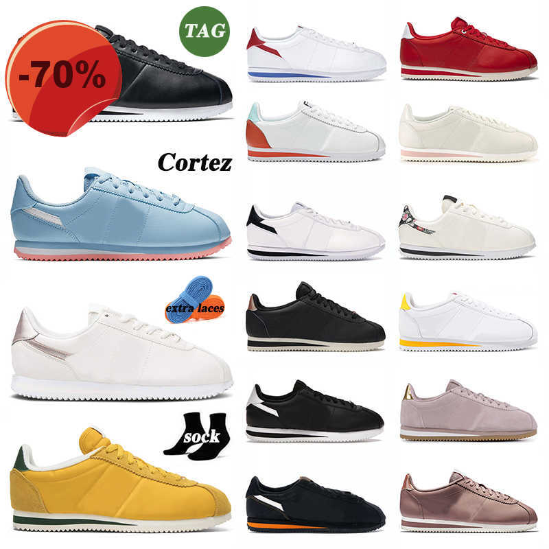 

men women running shoes Cortez Forrest Gump Leather Triple Black White Smokey Mauve Oregon Day of the Dead Collection Pale Ivory mens