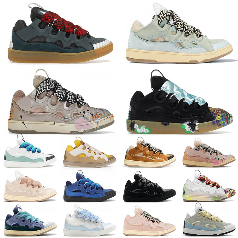 

2023 new quality casual shoes sneakers mens women embossed leather curb suede calfskin cotton Low Rubber Loafers trainers jogging 35-46, 13