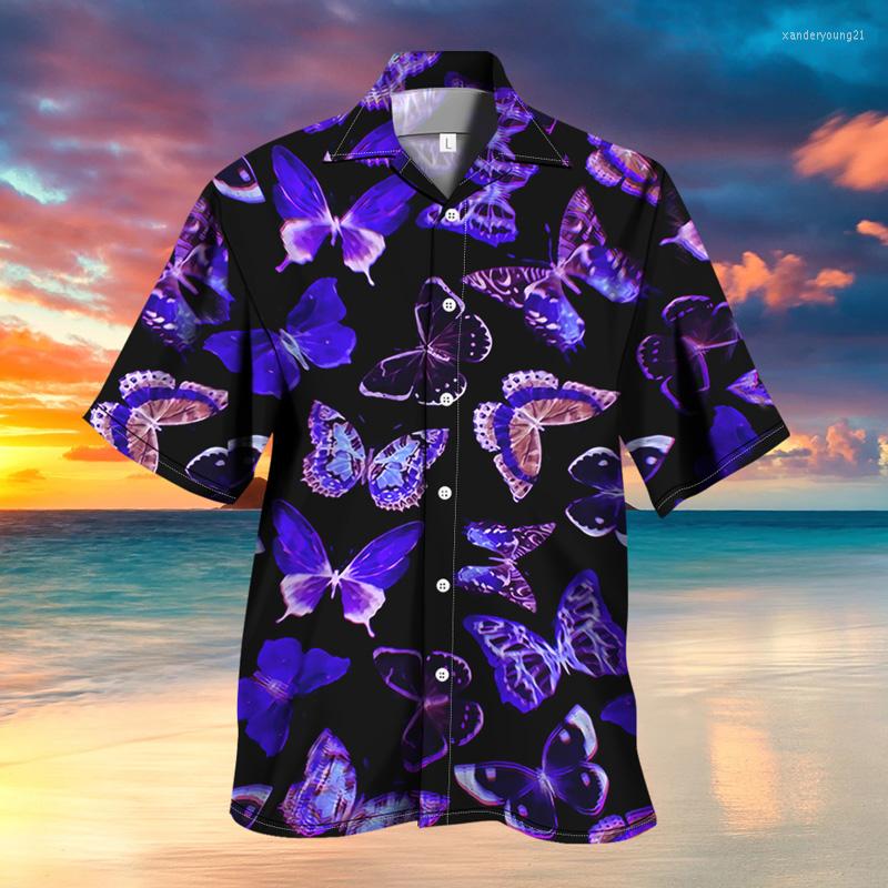 

Men's Casual Shirts Spring And Summer Men's Women's Short Sleeve Printed Cartoon Animal Funny Hawaiian Beach Shirt, Ttb3-62-csd