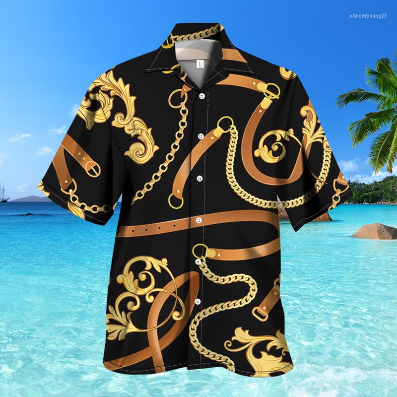 

Men's Casual Shirts Spring Summer Men's Women's Short Sleeve Shirt Retro Beach Sports, Ttb5-03-1-csb