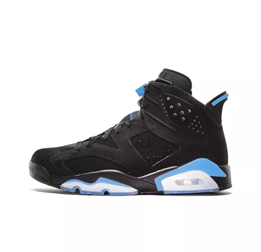 

6s Retro basketball shoes man sneakers 384664-006 Have large size 12-13 with Double box, Black