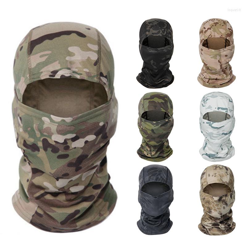 

Bandanas Tactical Camouflage Balaclavas Full Face Cover Winter Neck Warm Hunting Windproof Bandana Ski Cycling Scarf Military Gaiter