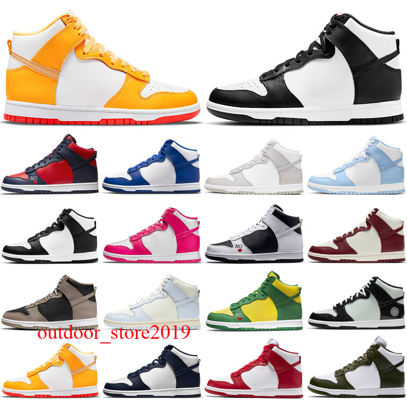 

2022 Shoes Authentic Sup High Low Pro SB Stars Hyper Royal Mean Green Black Barkroot Brown 37-45, Color 14