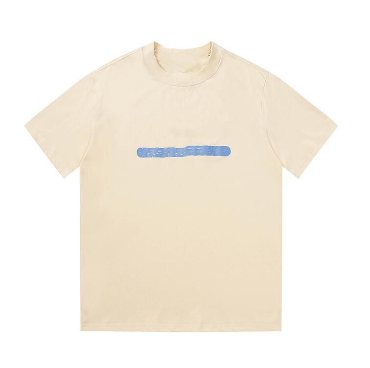 

23GGSS Men's T-Shirts Short Sleeves casual fashion brand pure cotton men women Designers T-shirt Tees Polos us size, Beige