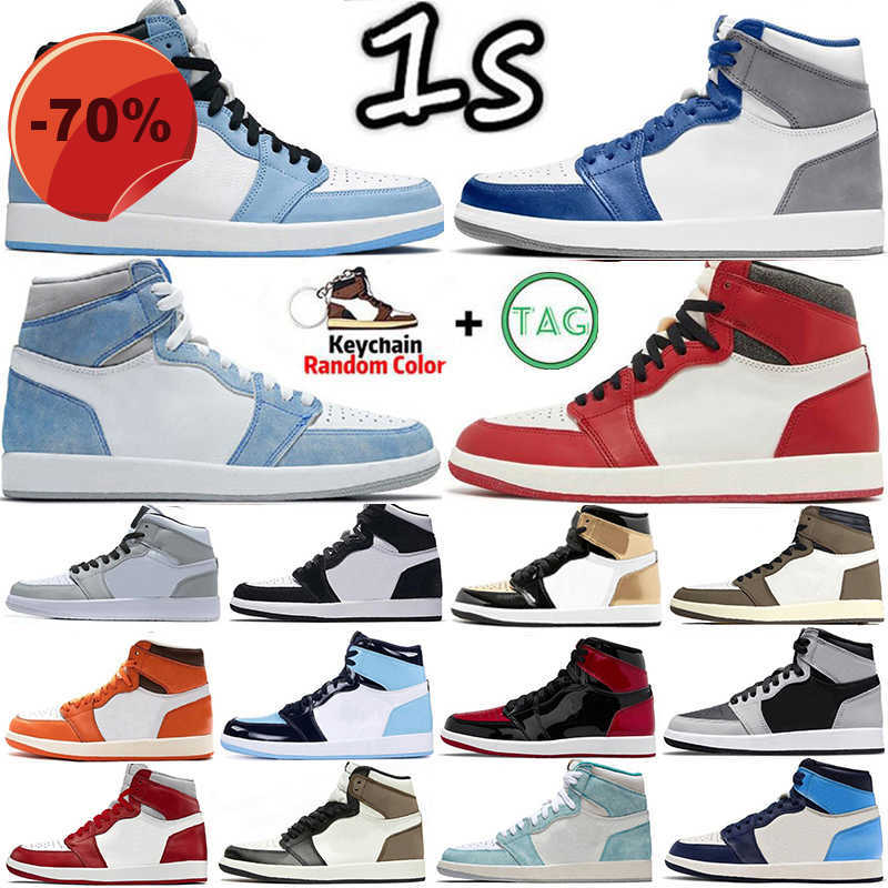 

High shoes Basketball Shoes Sports Sneakers Trainers.True University Blue Hyper Royal Panda Dark Mocha Bred Shadow Unc Smoke Grey;2022 Jumpman 1 Men 1S, 30