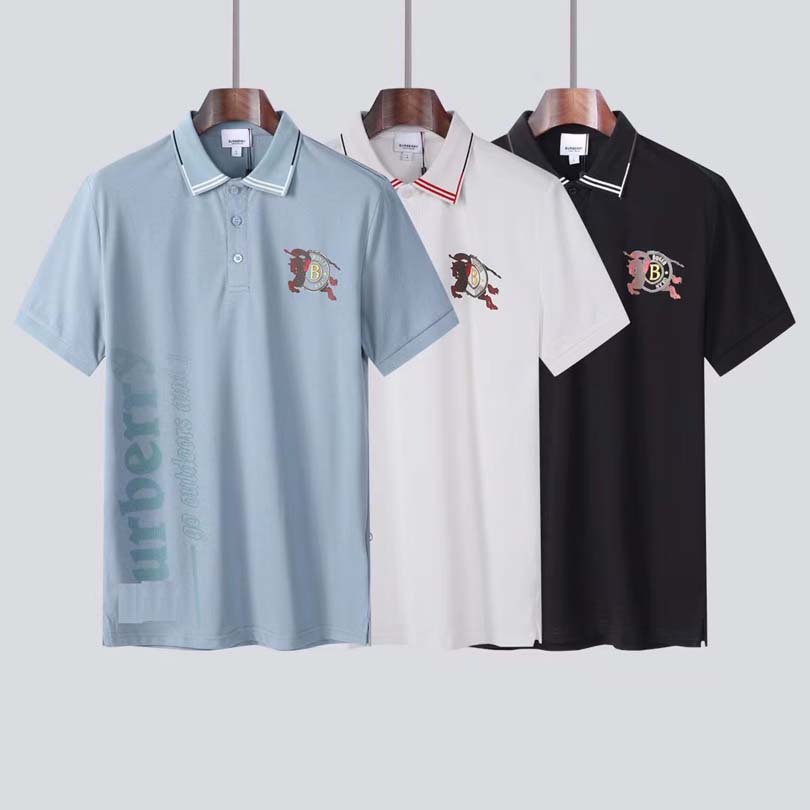 

NEW Mens fashion Stand Collar t shirt Designers Polo Men Clothing black white tees Short Sleeve women's casual Hip Hop Streetwear tshirts G6668 M-XXXL, Customize