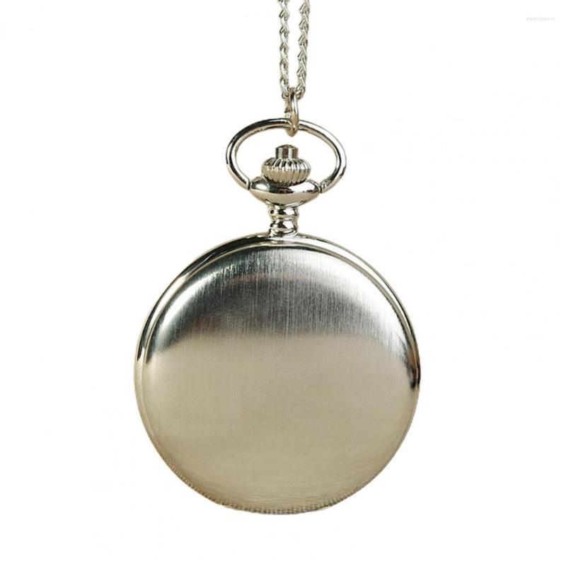

Pocket Watches Vintage Lightweight Pointers Wristwatch Clock Punk Exquisite, Silver