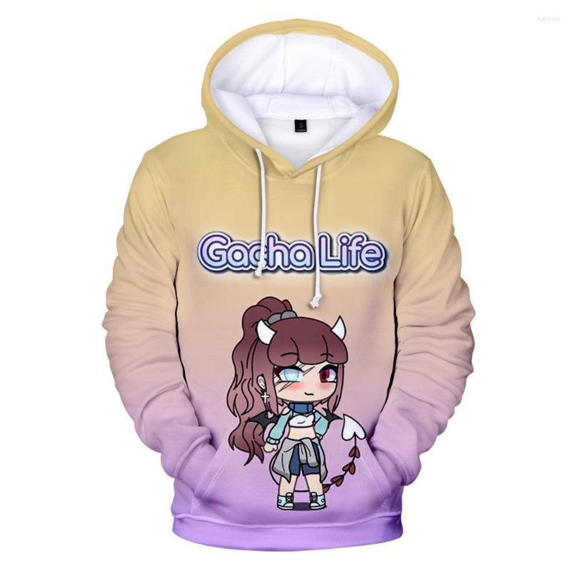 

Men's Hoodies 2023 Couple Hoodie Game Gacha Life 3D Printing Men's And Women's Sweatshirt Boys Girls Cute Harajuku Sportswear Coat, Yxwy3