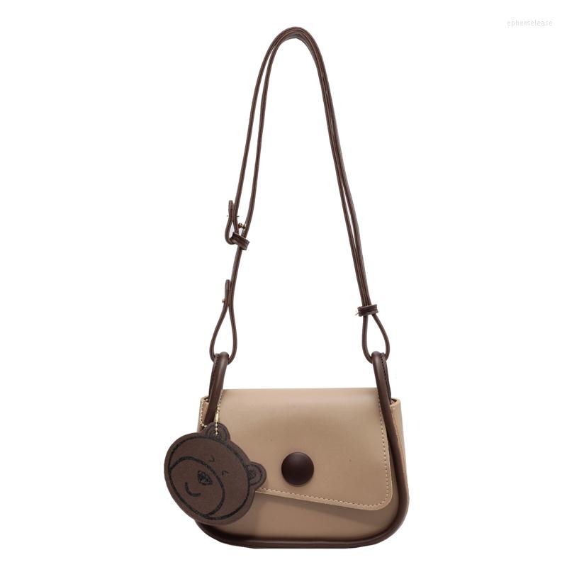 

Evening Bags PU Leather Classic Style Female Single Shoulder Multifunction Women Passenger Bag Designer Brand Handbag Adjustable Straps, Beige