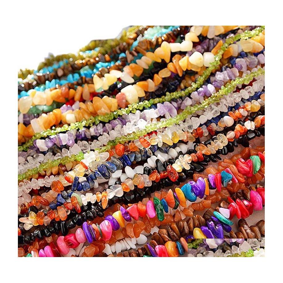 

Jade 58Mm Natural Stone Loose Beads Form Chip For Christmas Gift Diy Necklace Bracelet Jewelry Making 228 D3 Drop Delivery Dh2P1