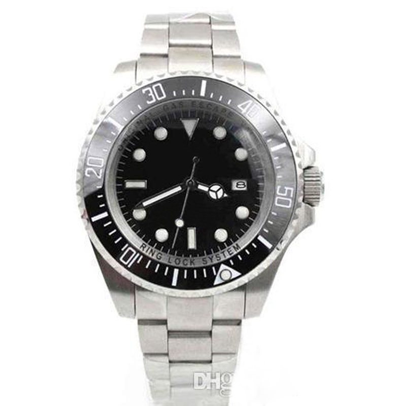 

Mens Watch Ceramic Bezel Sapphire Cystal Stanless Steel With Glide Lock Clasp Automatic Mechanical mens Watches 11, Waterproof