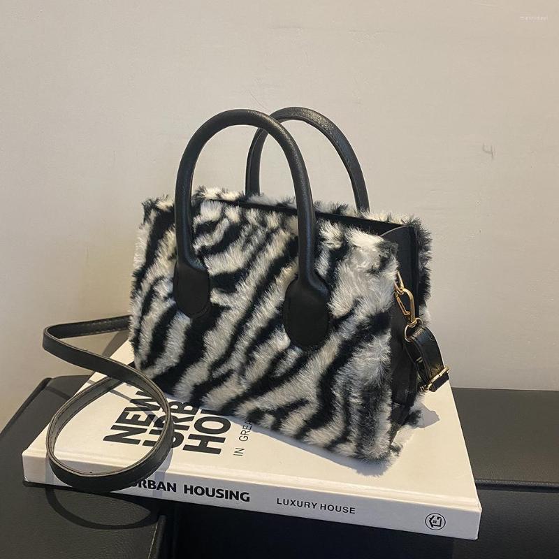 

Evening Bags Cow Leopard Zebra Print Pattern Handbags Winter Casual Zipper Reusable Storage Folding For Travel, Style c