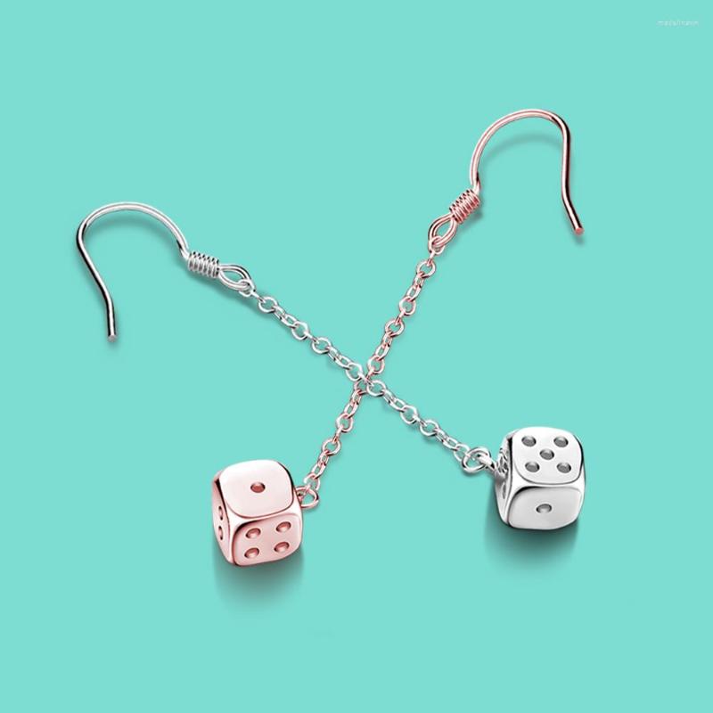 

Stud Earrings Gothic Style S925 Sterling Silver Girl Favorite Jewelry Rose Gold Design Solid Scorpion Pendant Bijoux