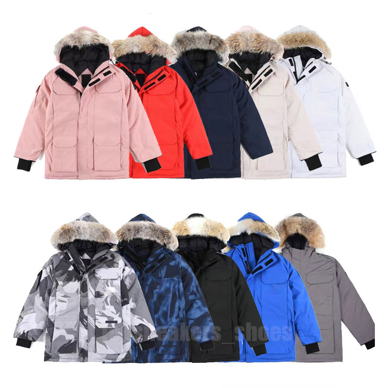 

Mens Jackets Winter Cotton Women's Parka Coats Fashion Outdoor Windbreakers Couples Thickened Warm Coats Custom clothing, Color 2