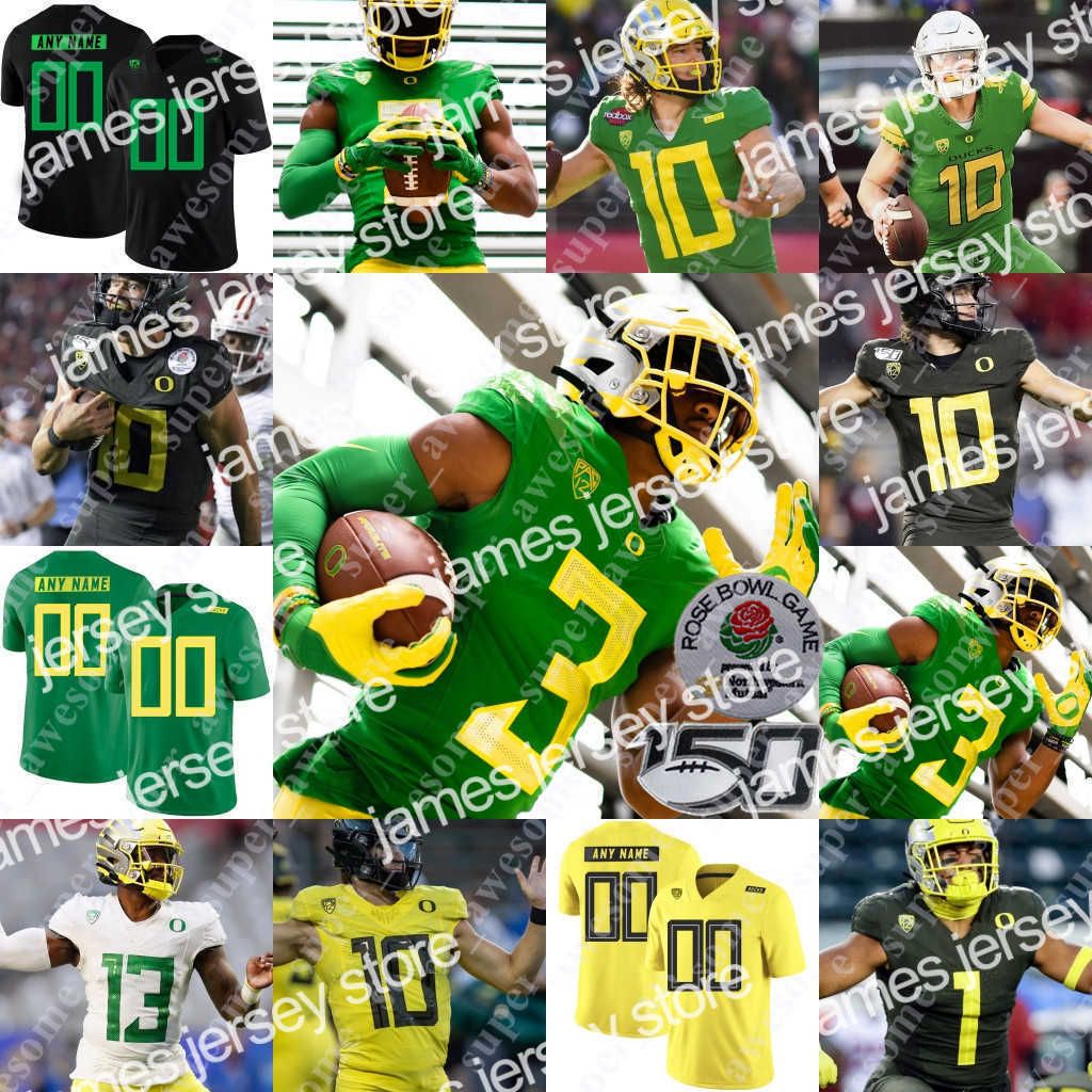 

American College Football Wear NCAA Oregon Ducks Football Jersey Kris Hutson Jaylon Redd Terrance Ferguson Spencer Webb Justin Flowe Steve S, Green new