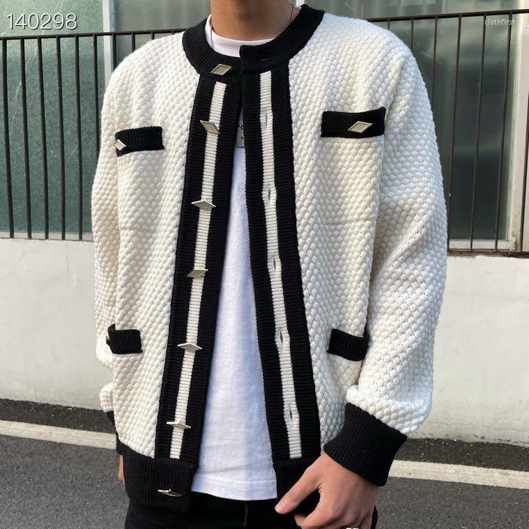 

Men' Sweaters Fashion Zc397 Men' 2022 Runway Luxury European Design Party Style Clothing, White