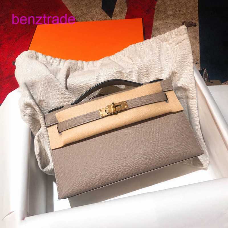 

Herme Kely bags for women online shop 2022 new mini small pig nose chain leather women's one shoulder portable generation CGKY, Milkshake white